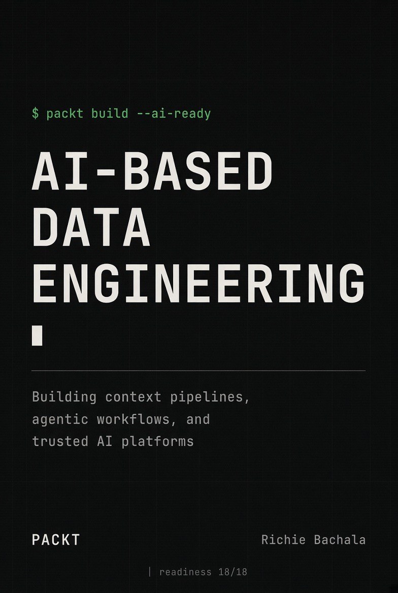 AI-Based Data Engineering by Richie Bachala, Packt Publishing, cover
