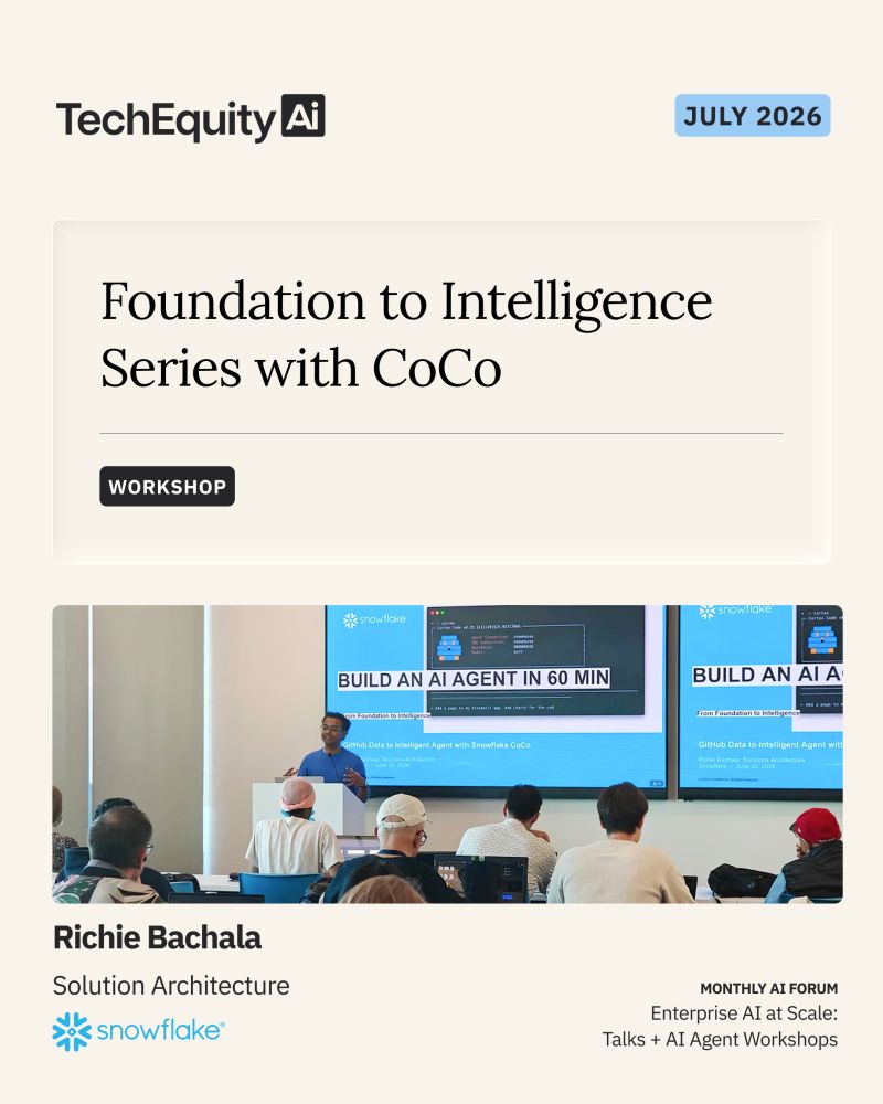 TechEquity AI Forum — July 2026